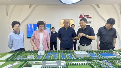 甘肃省政协副主席郭天康一行赴昂利康考察调研
