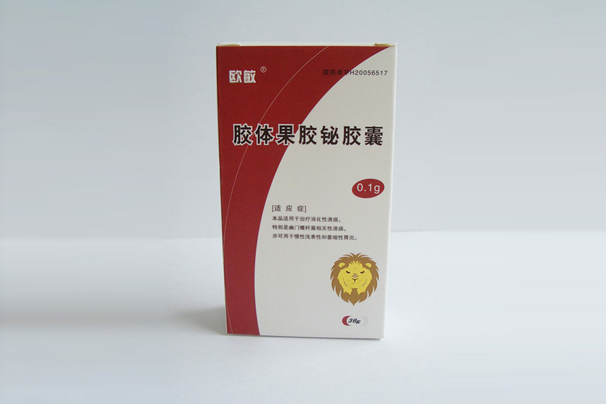 0.1g-36 capsules Colloidal Bismuth Pectin Capsules
