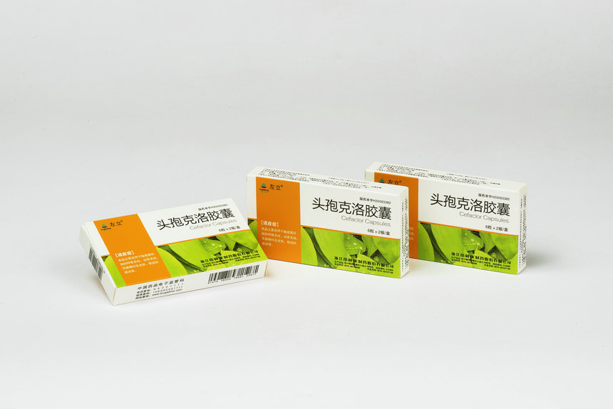 0.25g-6 tablets-2 boards Cefaclor Capsules